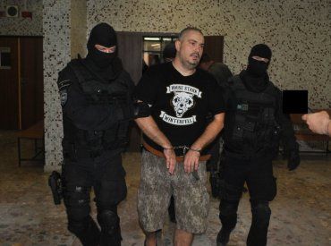 На фото затриманого в Кошице українського терориста — закарпатець Володимир Гласнер