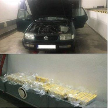 На Закарпатье пограничники обнаружили контрабанду в топливном баке авто