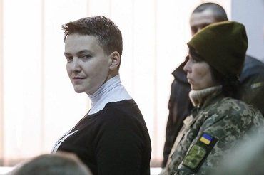 Савченко взяли под стражу без возможности залога