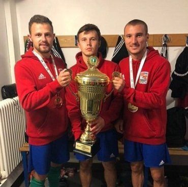 Венгерская команда "Закарпатье" - победители Чемпионата мира по футболу