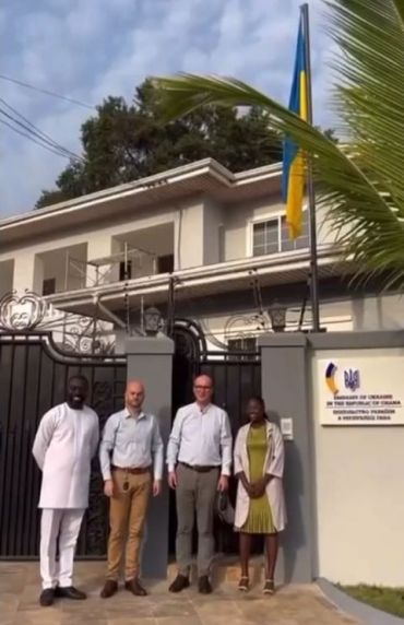 Открытие посольства Украины в Африканской Республике Гана