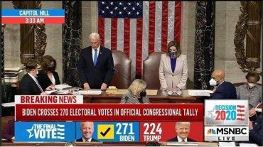 Конгресс США утвердил победу Байдена на выборах