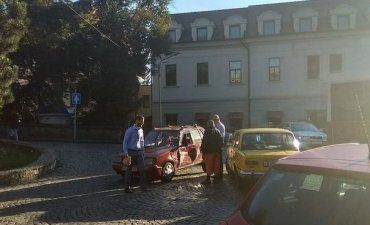 Неймовірна "ретро-пригода" сталася на вулиці міста Ужгорода