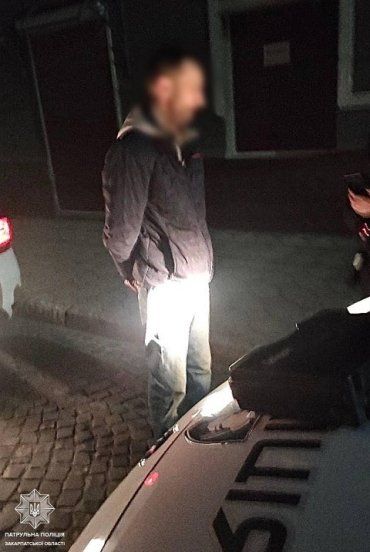 Водитель подшофе попался патрульным в Закарпатье