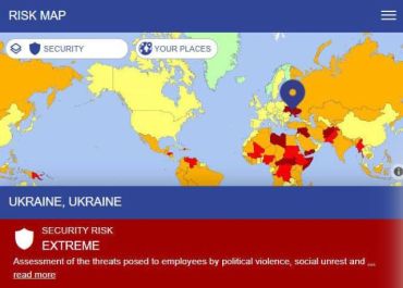 Уровень «экстремальный»: Украина среди самых опасных для визита стран