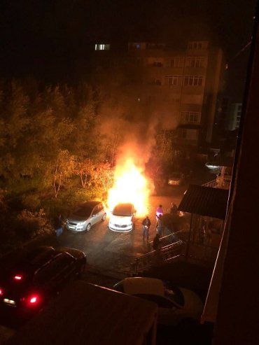 В Ужгороде сожгли машину прокурора ведущего дела по ОПГ 