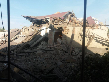 Закарпаття: На Берегівщині потужний вибух вщент зруйнував приватний будинок