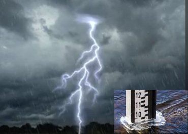 Штормовое предупреждение: В Закарпатье и Ужгороде ожидаются ливни, грозы, град и шквальный ветер