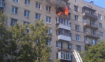 В центре Ужгорода разгорелся нехилый пожар 