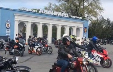 В Ужгороде проходит акция мотосообщества «Внимание мотоциклист!» 