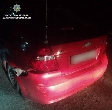 В Ужгороде патрульные задержали водителя с превышением допустимой нормы алкоголя в 13 раз