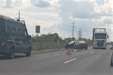 Авария в Закарпатье: На трассе Киев-Чоп неразминулись авто