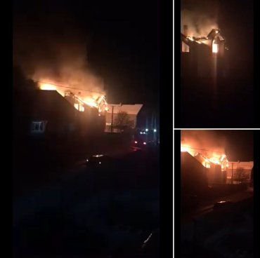 В Ужгороде сгорел частный дом 