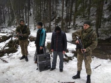 Мукачевские пограничники по наводке ловили контрабандистов