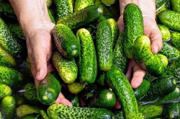 На местном рынке в Запорожье женщина нашла отвратительный способ для придания "товарного вида" овощам.
