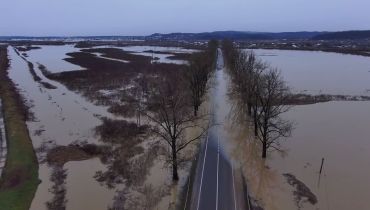 Непогода в Закарпатье наделала беды: 330 га сельхозугодий "плавают"