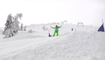 Чемпионат Украины по сноубордкроссу на Драгобрате