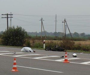 Трагічна смерть. Мотоцикліст загинув на трасі Київ-Чоп