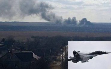 На Донбассе украинская ПВО уничтожила российский Су-34