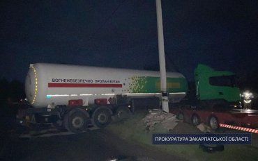 Прокуратура в Ужгороде сообщила детали по ДТП с утечкой газа