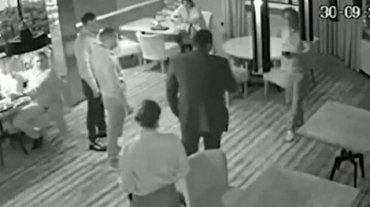 На Михаила Саакашвили в киевском ресторане попытался напасть мужчина с заточкой
