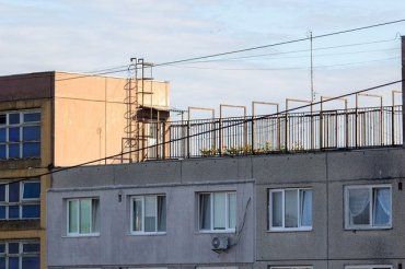 В сети Facebook опубликовали снимки огорода на крыше в Ужгороде (ФОТО)