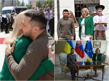 Украина получит от Словакии партию САУ Zuzana 2 - Зеленский в Братиславе
