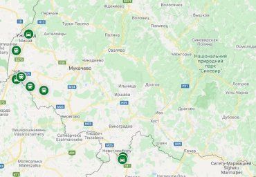 Пункти пропуску на кордоні з ЄС в Закарпатті і по Україні, які працюють на даний час 