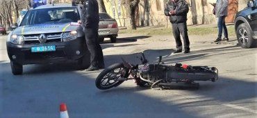 ДТП в Закарпатье: Не разминулись такси с мотоциклом