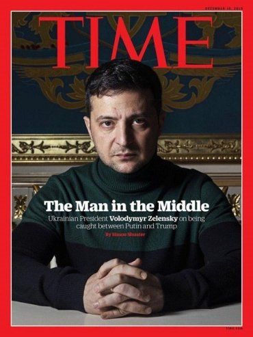 Президент Зеленский впервые на обложке одного из самых популярных журналов в мире