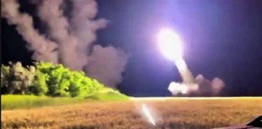 Первые кадры боевого применения РСЗО HIMARS в Украине
