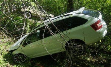 Водитель из Закарпатья угнал машину в Убле и попал в ДТП 