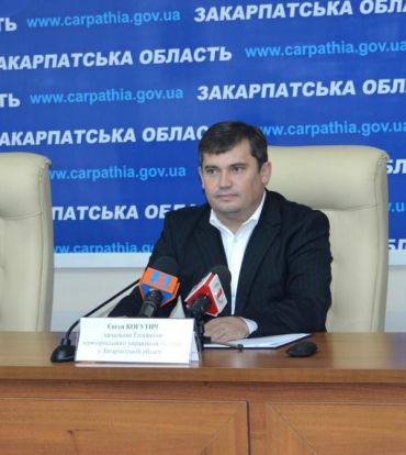 Євген Когутич, начальник Головного територіального управління юстиції у Закарпатській області