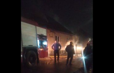В Закарпатье пылал дом директора «М-Студио»