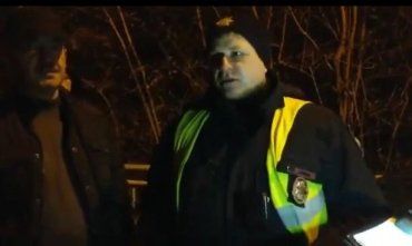 П’яного водія затримали полісмени з "євробляхерами" у вантажному терміналі КПП "Ужгород"