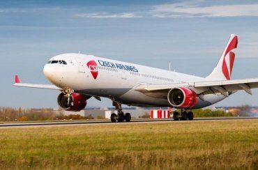 Czech Airlines в мае намерена перезапустить полеты из Праги в два украинских города