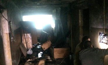 В областном центре Закарпатья горело общежитие
