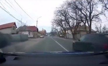 Патрульная полиция в Закарпатье опубликовала видео гонки за нарушителем