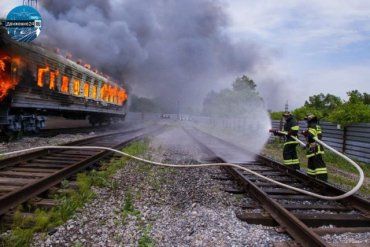 В Чопе вспыхнул вагон поезда, пострадала проводница (фото иллюстративное)