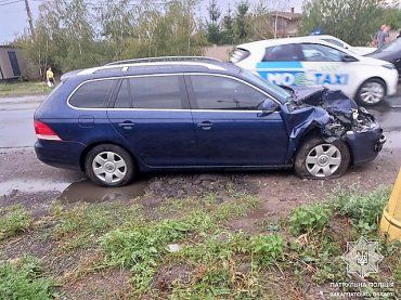 Авария в Ужгороде: "пьяный" Volkswagen догнал Toyota