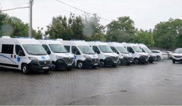 Новые кареты "скорой" получил комитет медпомощи в Закарпатье