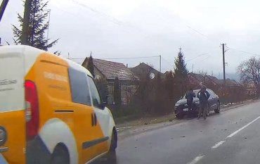 Авария в Закарпатье, в селе Невицкое водители не поделили дорогу 