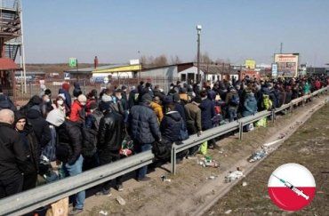 Украинские заробитчане смогут получить прививку от ковид на польской границе: Названы условия