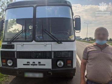 В Закарпатье за нарушение карантина оштрафуют водителя автобуса на междугороднем маршруте