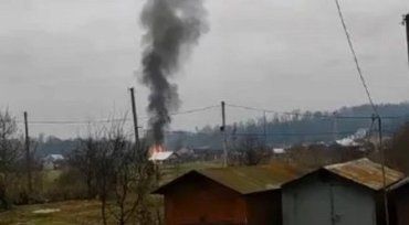 Большой "газовый" взрыв произошел в Закарпатье