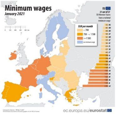  Украинцы со своими зарплатами ни в одной стране Евросоюза не выжили бы!