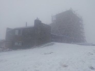 Волшебные фото с места, где в Закарпатье уже начал падать снег 