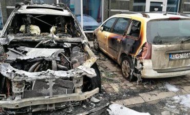 В Ужгороде сгорел автомобиль советника мэра Кошице