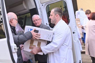 Детская больница в Закарпатье получила современное медоборудование на 2 млн