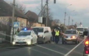 В Ракошино на Закарпатье в ДТП попали три автомобиля
